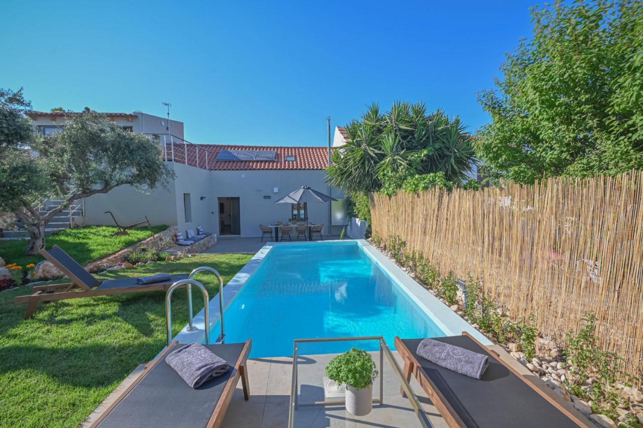 Villa Garifalia With Sauna & Hydromassage Chania  Bagian luar foto